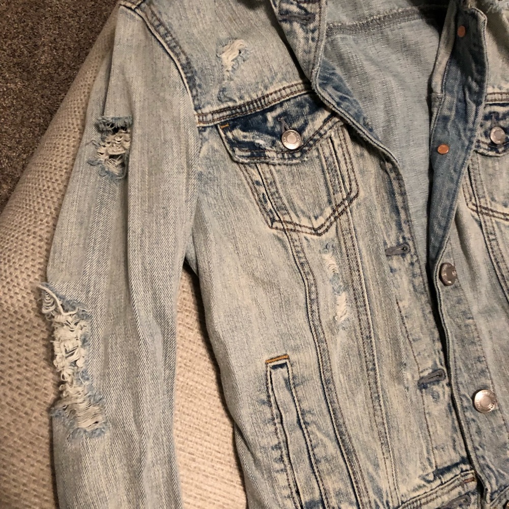 American eagle jean jacket NWOT